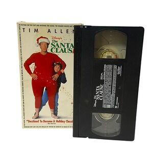 Disney The Santa‎ Clause VHS Movie Tim Allen Holiday Classic Family Film 90s VTG
